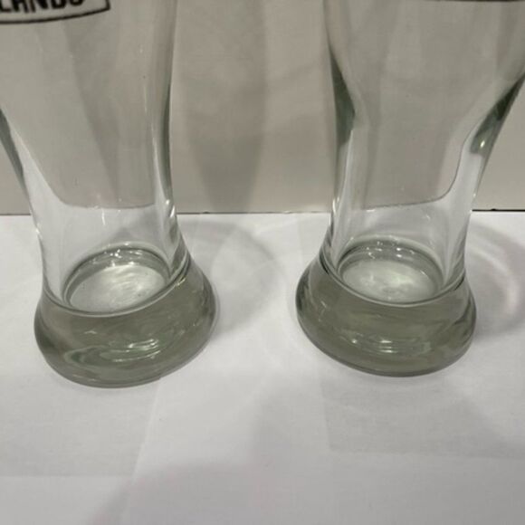 T-Rex "Eat Shop Explore Discover" restaurant pilsner glasses. Excellent conditio - Picture 4 of 5